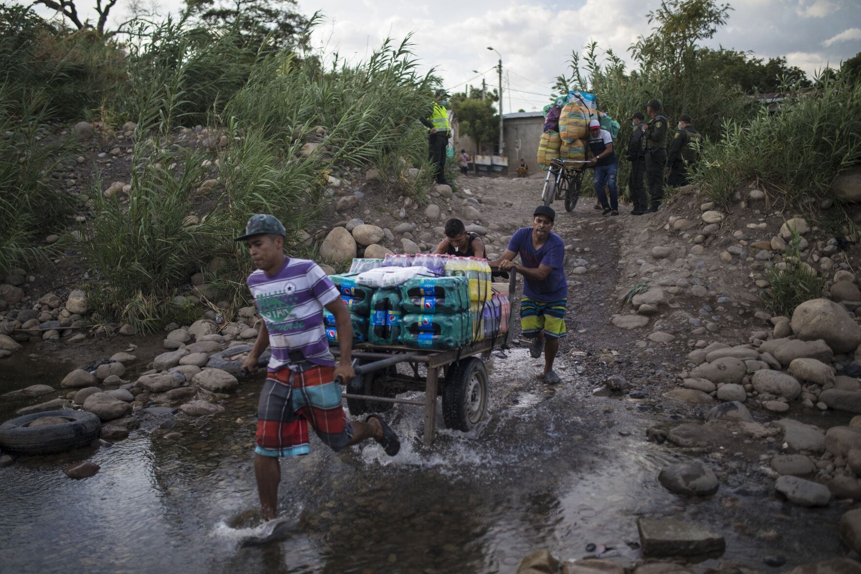 APTOPIX Colombia Venezuela